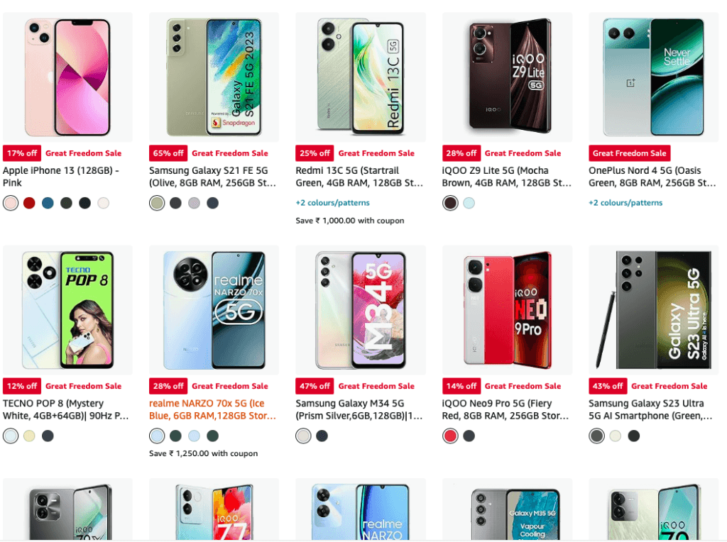 Amazon,Amazon Great Freedom Festival,Amazon Great Freedom Festival 2024