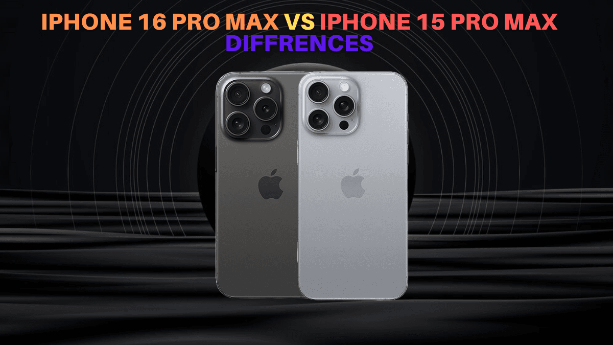 iPhone 15 pro max vs iPhone 16 pro max