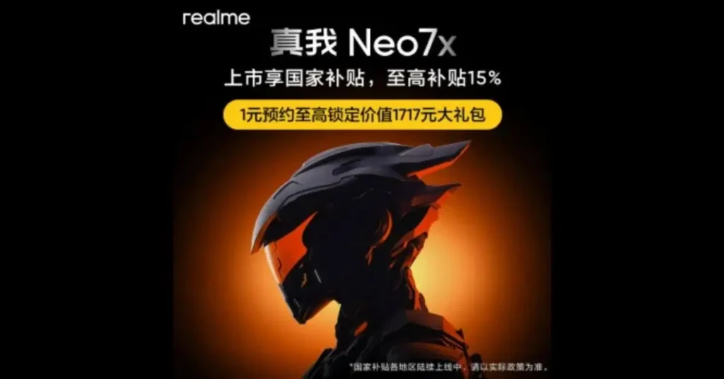 Realme Neo 7x 5G, Realme Neo 7x Lounch Snapdragon 6 Gen 4,
