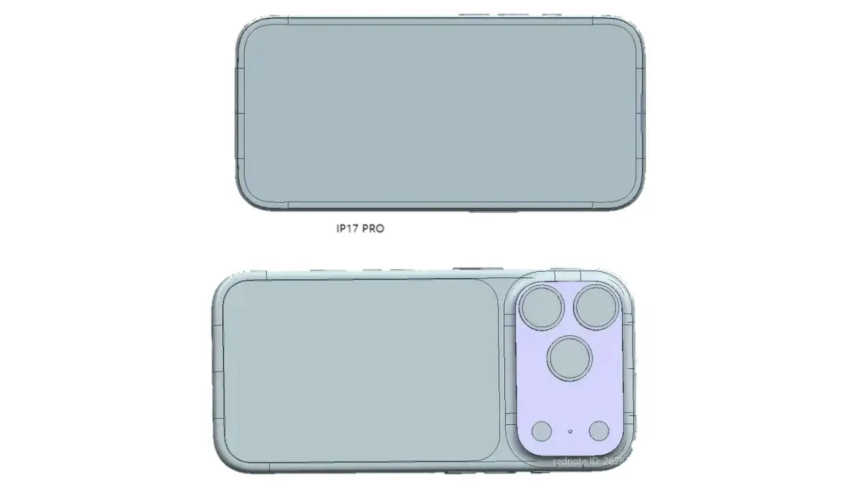 iPhone 17 Pro Max Design Leak Shows Sleek Glass + Metal Finish,