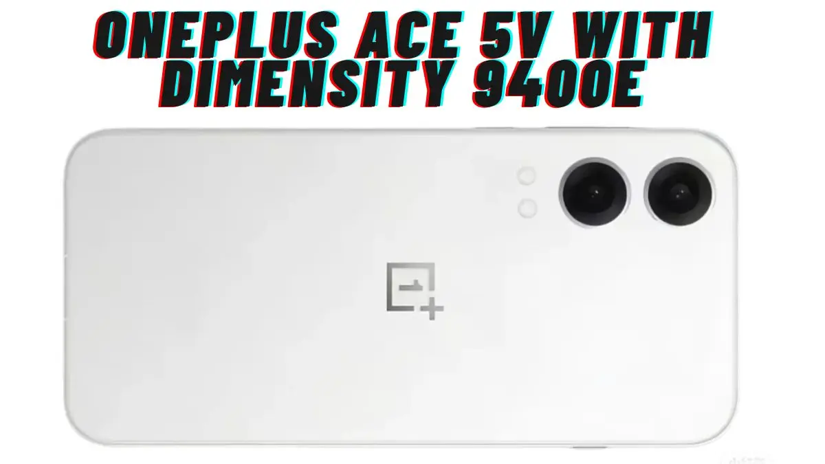 OnePlus Ace 5V smartphone key features and design overview