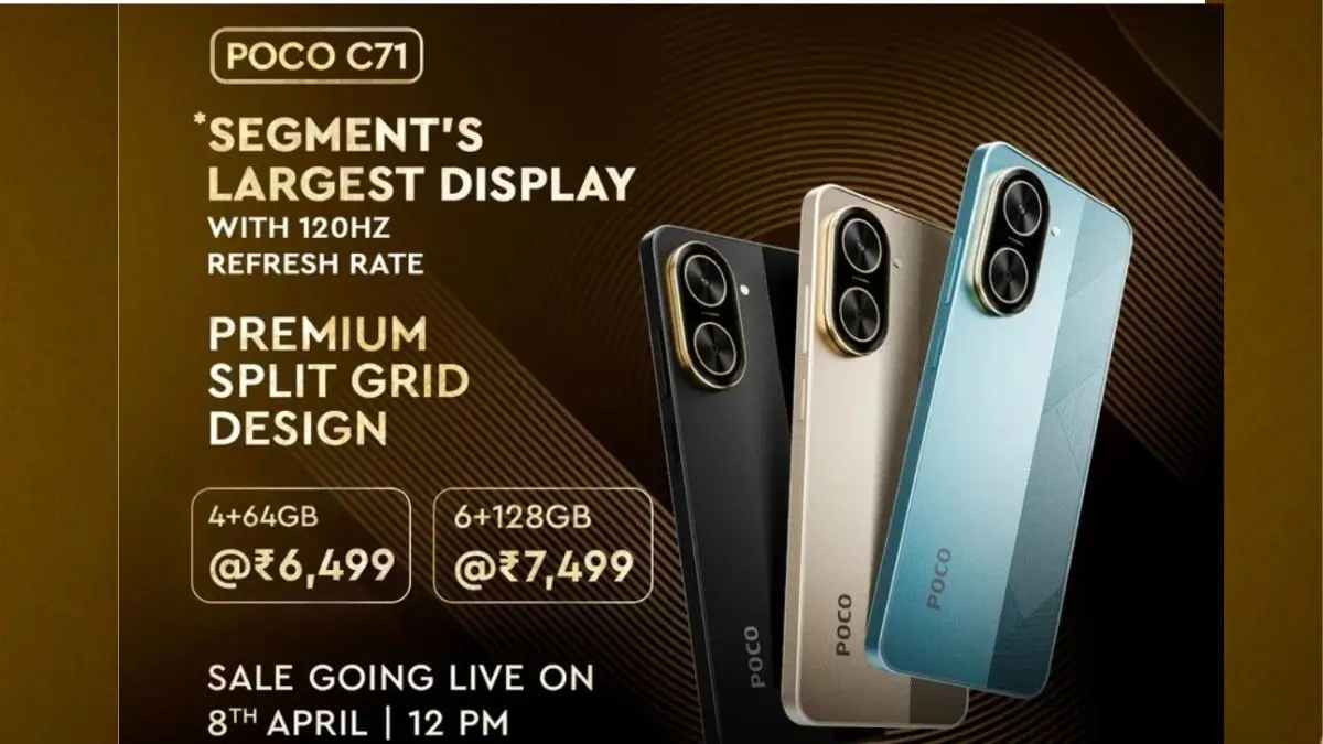 POCO C71 Specifications ,and features