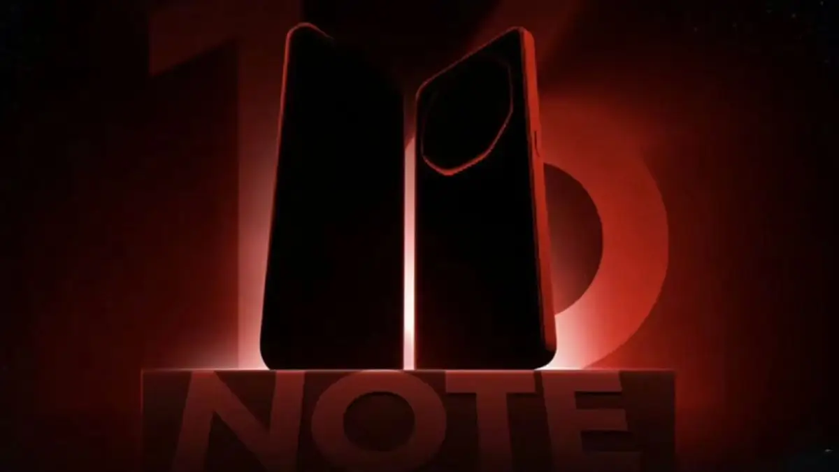 Meizu Note 16 Pro teaser poster highlighting rear design and bold Note branding