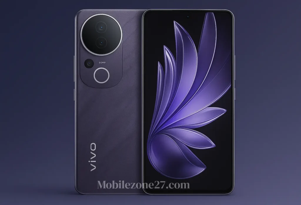 vivo T4 Ultra Specifications, smartphone front and back design with curved AMOLED display and triple rear camera