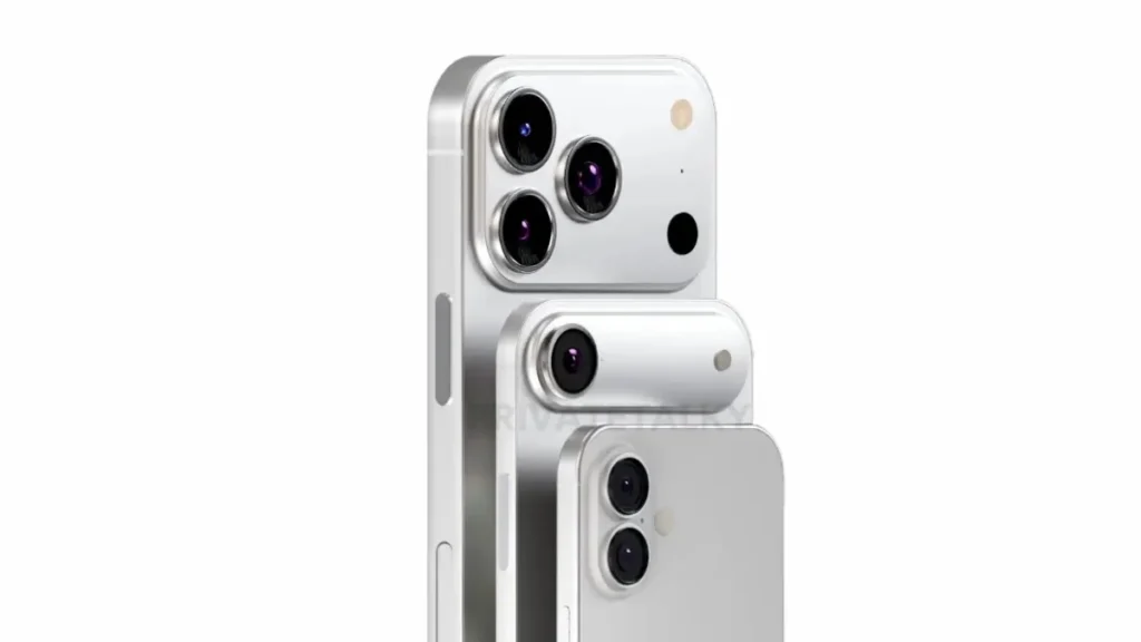 iPhone 17 Series Showing 3 model pro plus and Air