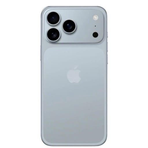 iPhone 17 Pro Max concept in titanium finish with triple 48MP rear cameras and 6.9-inch OLED display