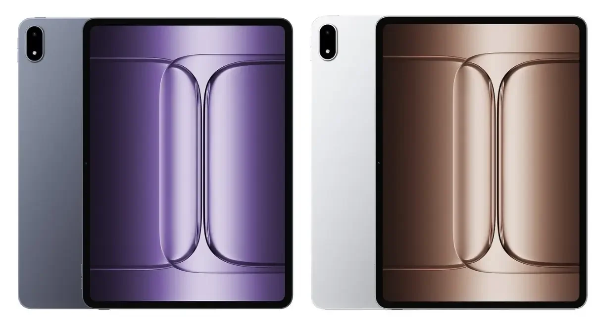 OnePlus Pad 3 price and specifications with keyboard and stylus shown in Storm Blue