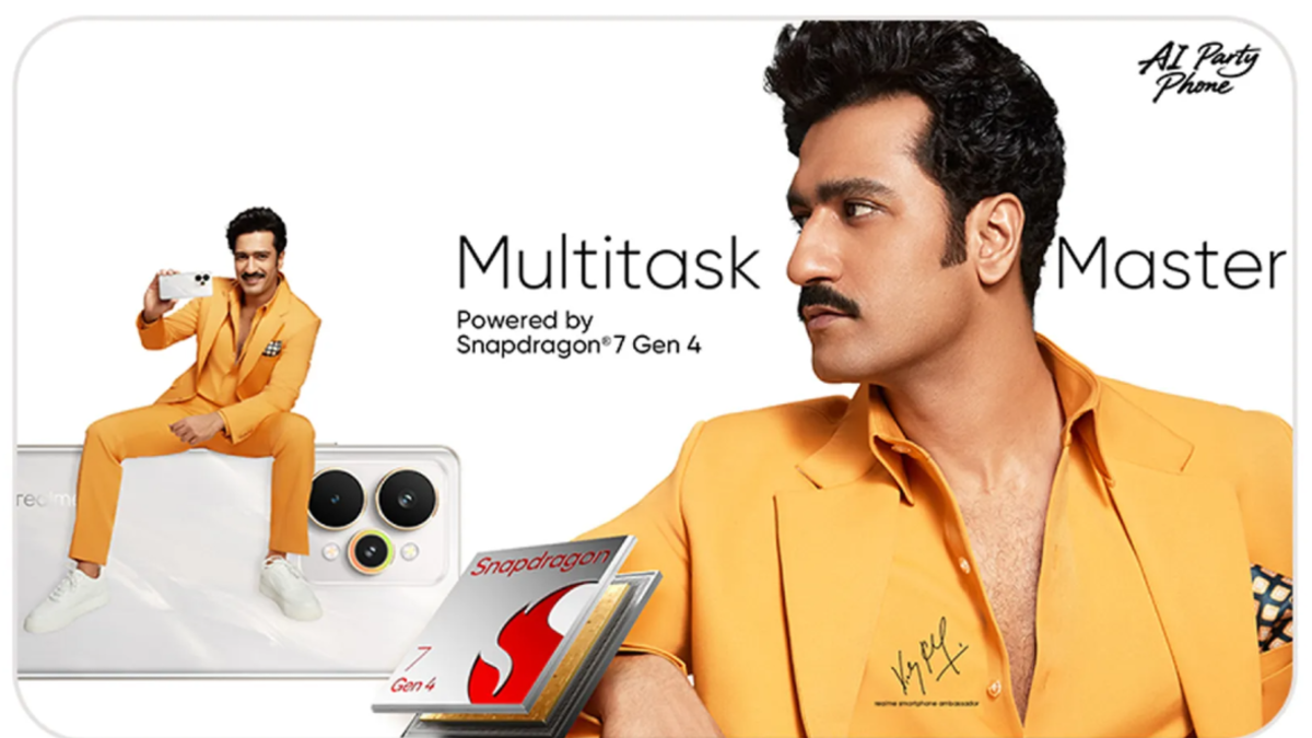 realme 15 ProPromotional banner showcasing realme 15 Pro 5G with 144Hz curved display, Snapdragon 7 Gen 4, 7000mAh battery, and price starting at ₹24,999 – realme 15 Pro 5G Price in India , Realme 15 Pro AnTuTu score 5G showcased in Purple and Green colors, highlighting rear camera design and premium finish – realme 15 Pro 5G Price in India