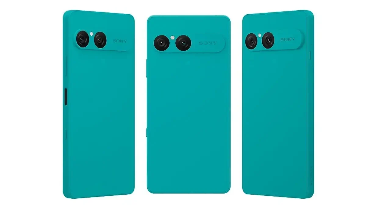Sony Xperia 10 VII rear cameras wide view highlighting new horizontal layout