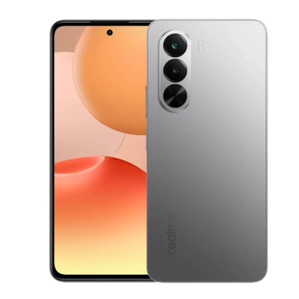 Realme P4x smartphone design with 6.72-inch 144Hz display and matte finish