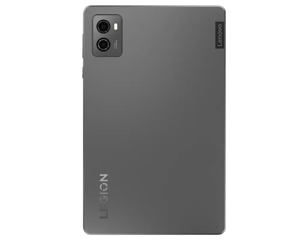  Lenovo Legion Y700 gaming tablet back design in grey color with dual camera module