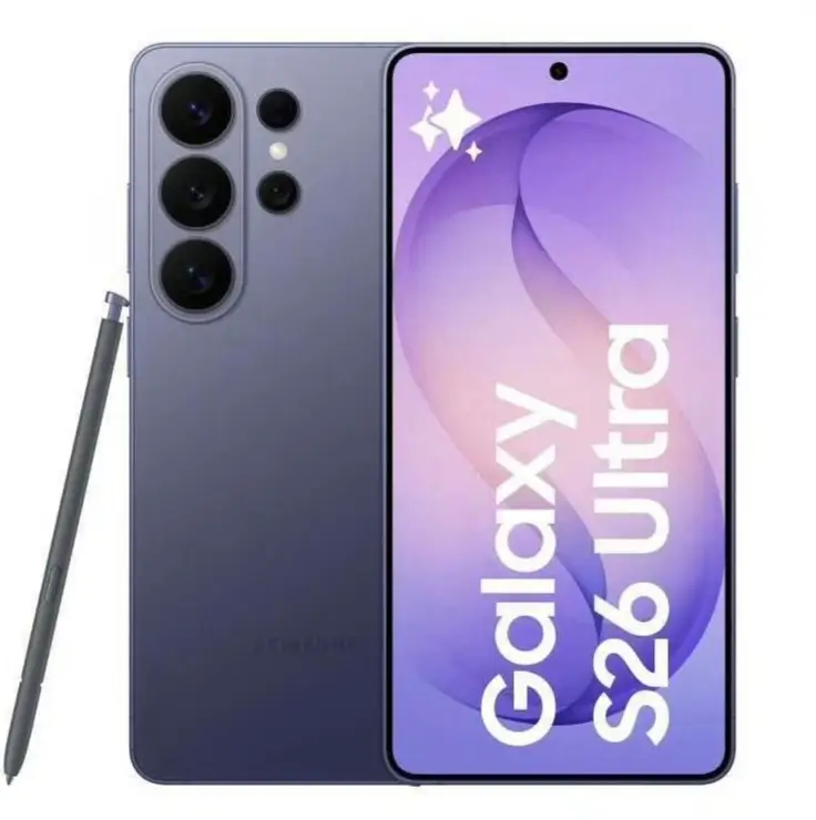 Galaxy S26 Ultra Showing Front and back