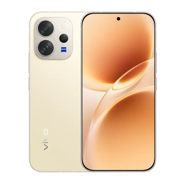 Vivo V70 5G front and back design showing Zeiss dual camera module