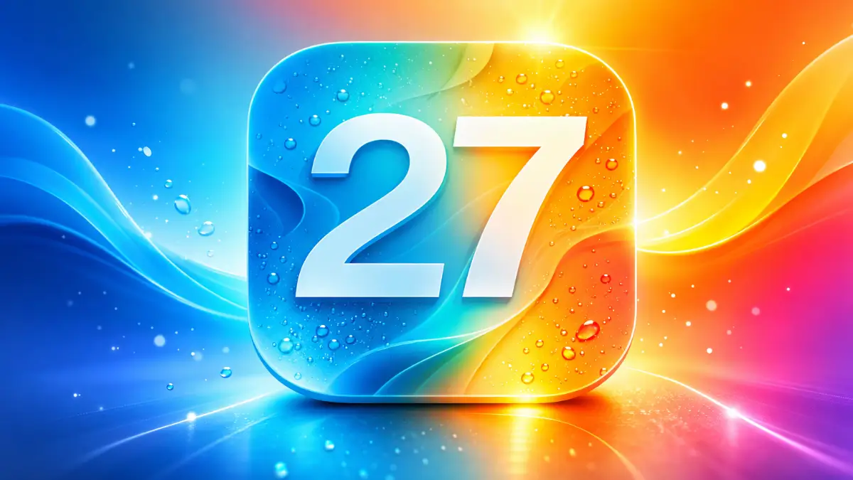 iOS 27 AI upgrade concept