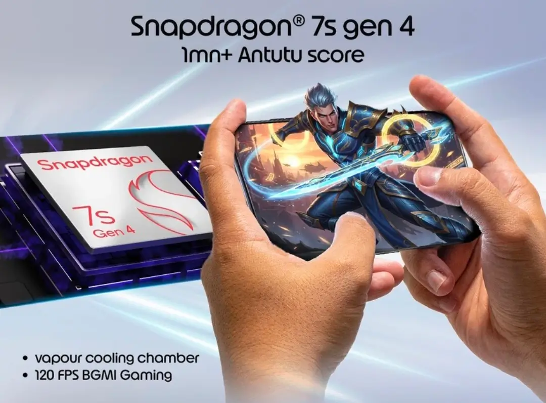 Motorola Edge 70 Fusion powered by Snapdragon 7s Gen 4 chipset with vapor cooling and 120FPS gaming support
