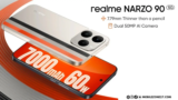 Realme Narzo 90 Arrives with 7000mAh Battery, AMOLED Display, IP68/IP69 from ₹15,999